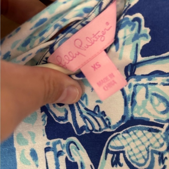 Lilly Pulitzer Ophelia Swing Dress in Get Trunky - size xs - Picture 4 of 7